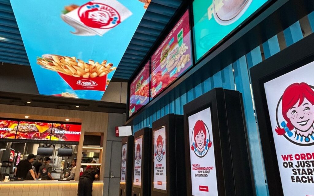 Wendy's Australien voll digital (Foto: Acrlec)