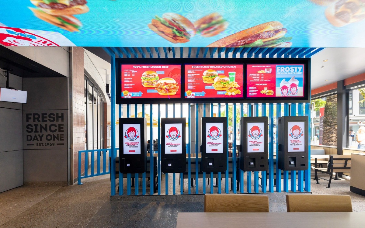 Wendy's Australien voll digital (Foto: Wendy's)