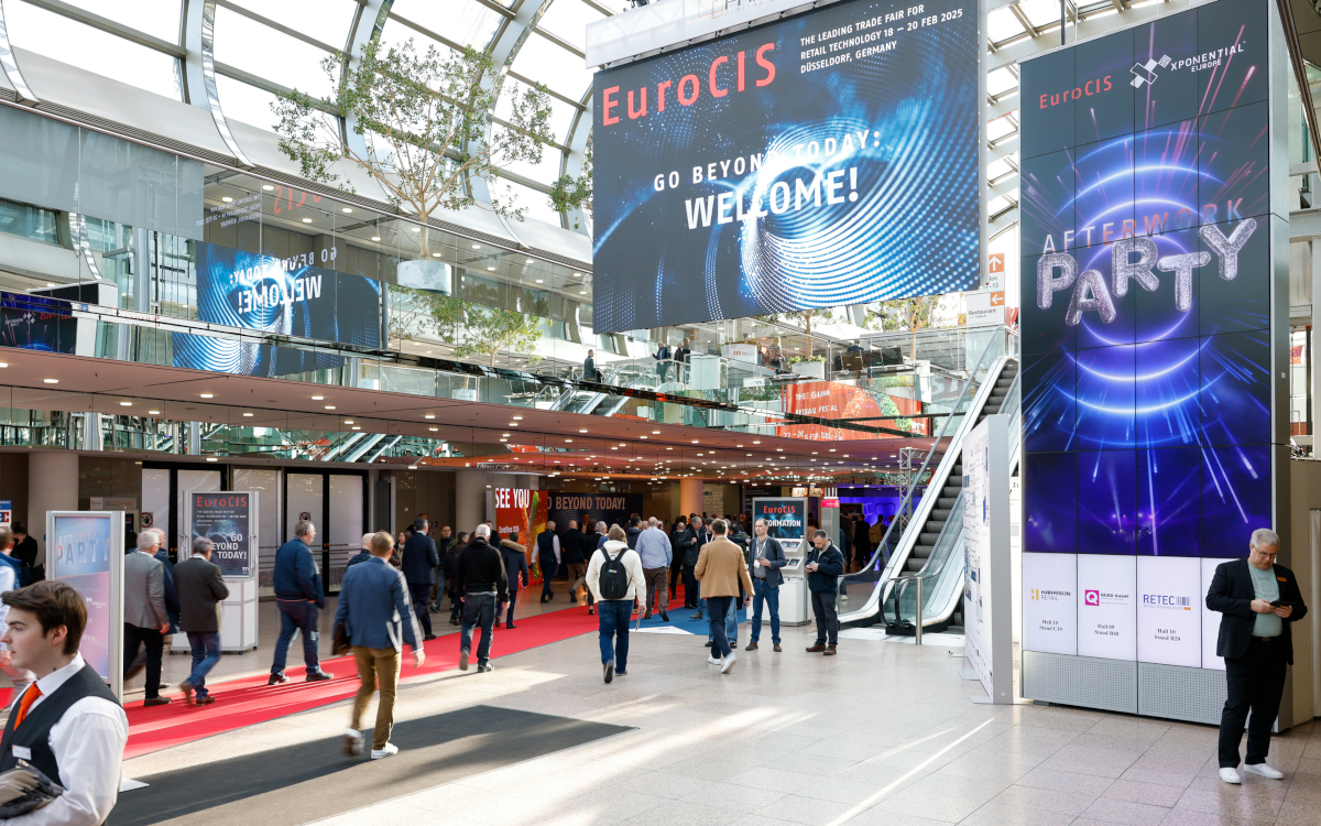 Grund zum Feiern: Die Eurocis 2025 ging mit einer Rekordzahl an Ausstellern zu Ende. (Foto: Messe Düsseldorf / ctillmann)