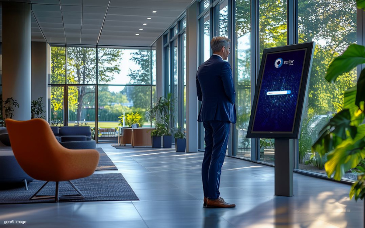 Auf der ISE 2025 vorgestellt: die interaktive Philips 3000 Series von PPDS (Foto: AI/PPDS)