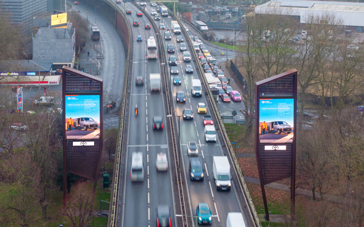 Die Chiswick Towers gehören zu Wildstones neuesten DooH-Errungenschaften. (Foto: Wildstone)