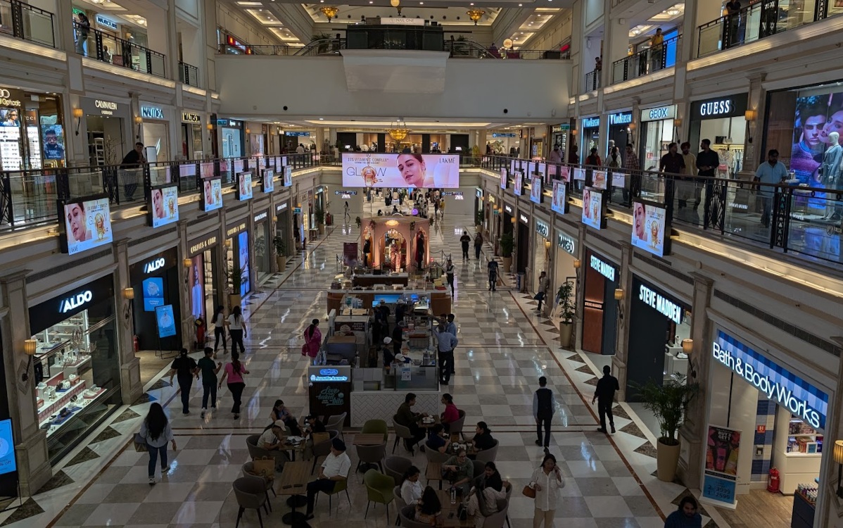 Shopping-Center in Delhi (Foto: invidis)