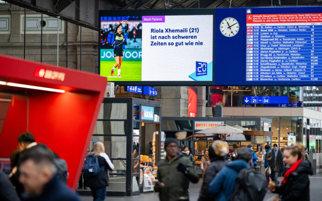 Sport-News werden in den ganzen Schweiz veröffentlicht. (Foto: 20 Minuten)