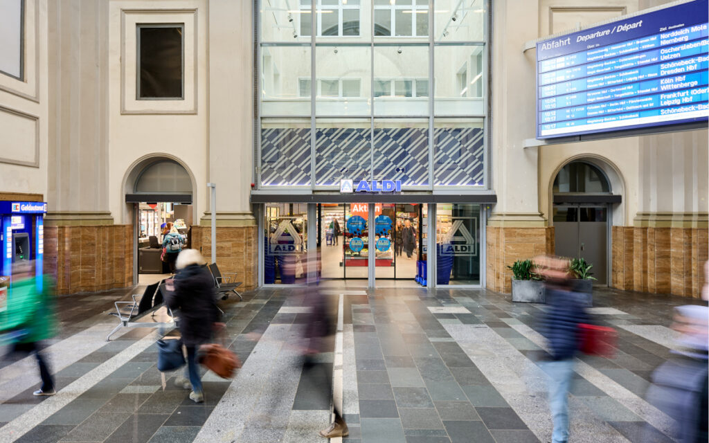 Magdeburg Erster Aldi Nord direkt im Bahnhof invidis