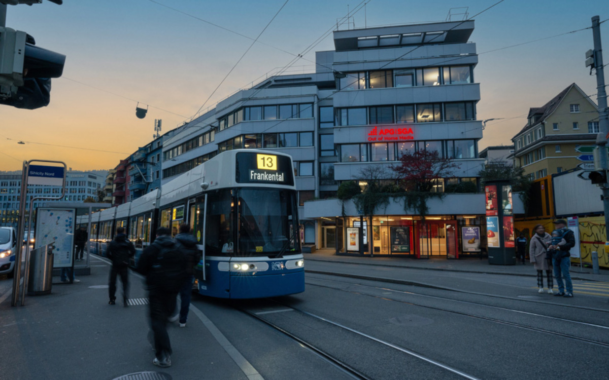 Trambahn in Zürich (Foto: APG|SGA)