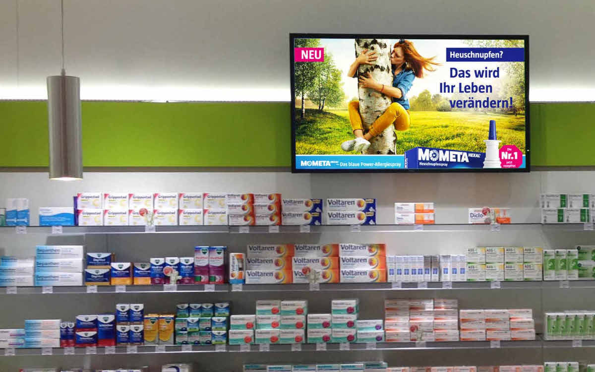 POS-Apothekenscreen aus dem Zugkraft-Netzwerk (Foto: ZUGKRAFT)