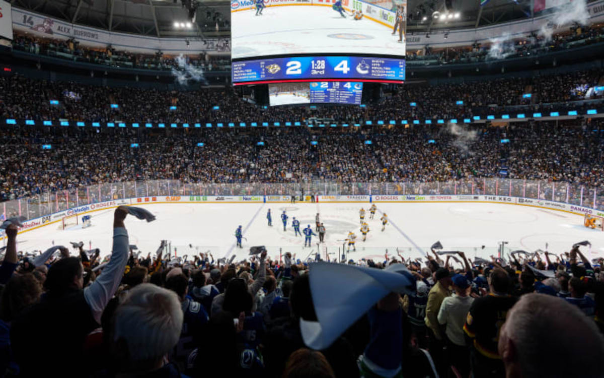 Die Rogers Arena soll mit ihrem Digital Signage-Upgrade als Vorzeigeprojekt im kanadischen Sportsegment dienen. (Foto: Creative Realities)