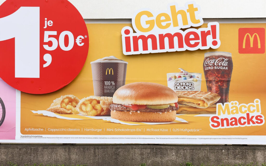 McDonald's: Mäcci Snacks auf OoH? 