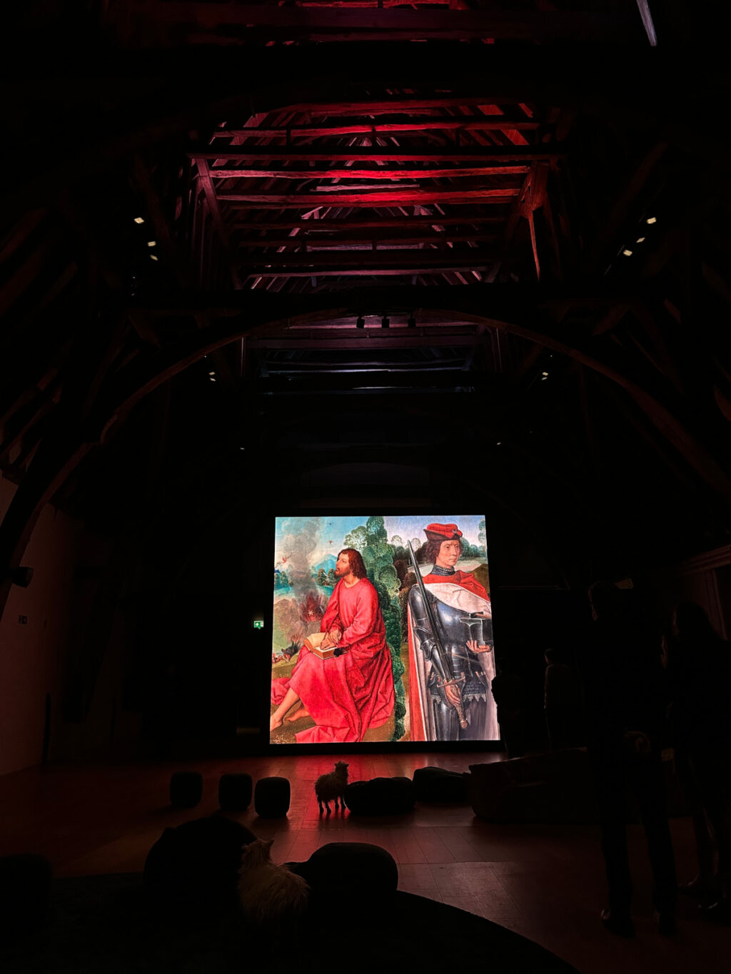 Closer to Memling - digitale Experience im Sint-Janshospitaal Museum Brügge (Foto: Leyard Europe)