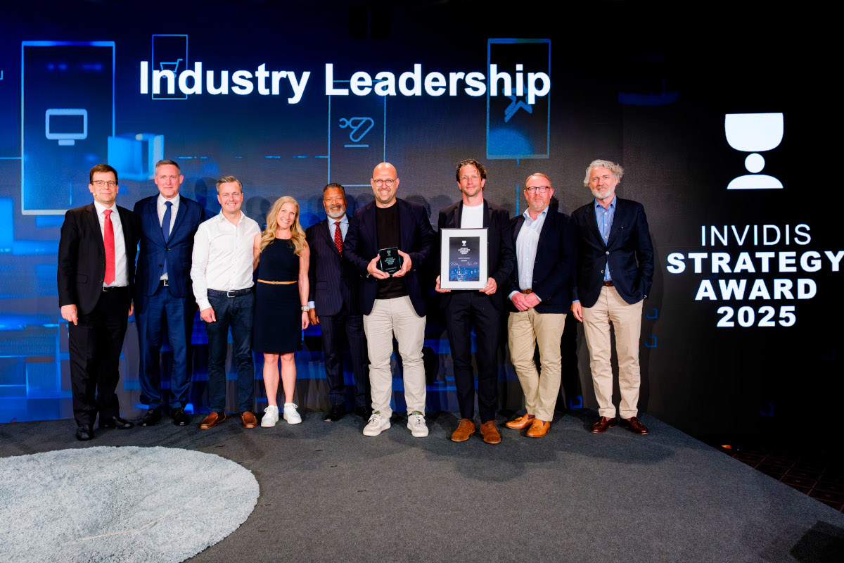 Vertiseit gewinnt den Industry Leadership Award. (Foto: invidis)