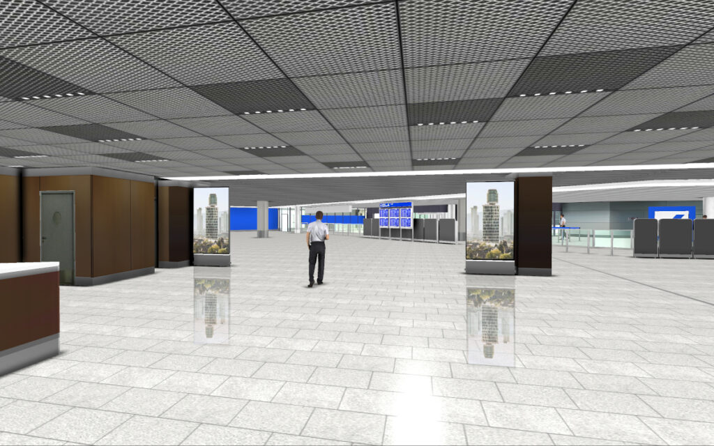 Neues Premium Check-in DooH-Netzwerk in FRA (Foto: Media Frankfurt)