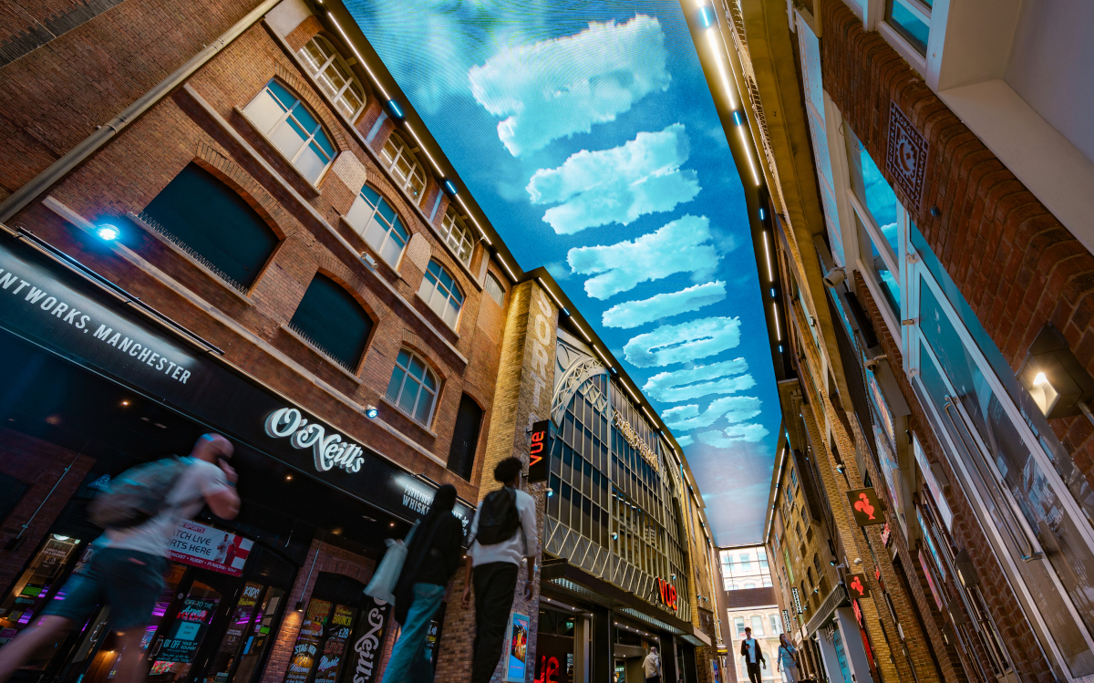 The Feeling Ceiling im Printwork Manchester (Foto: Ocean)