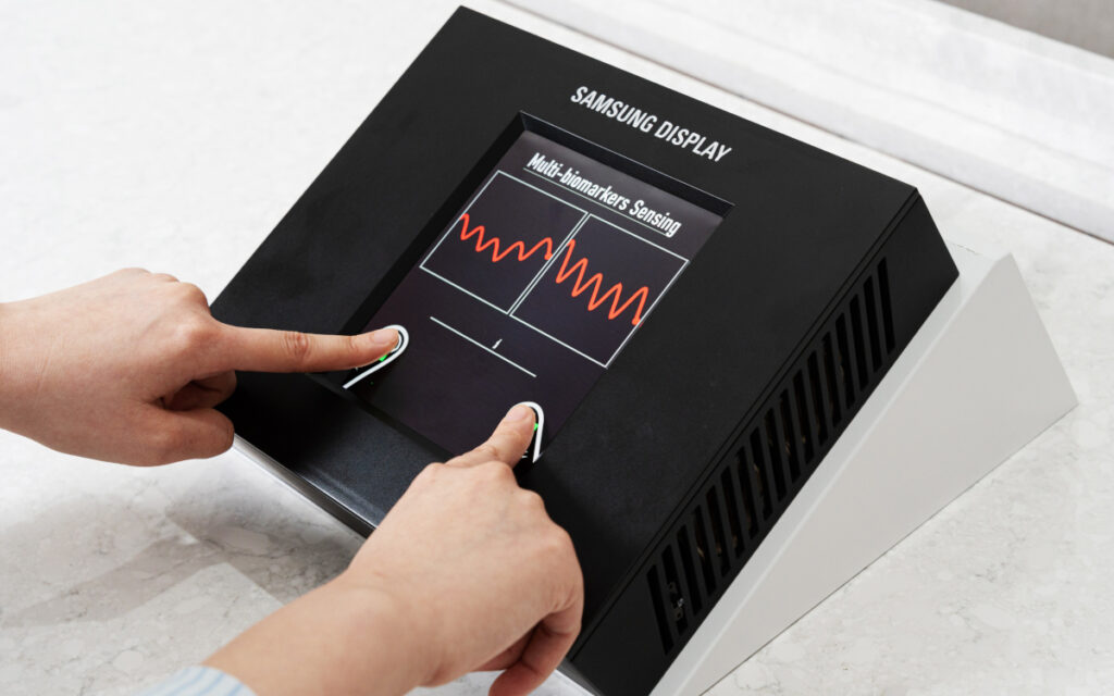 Screen For Sensor Screens: Samsung zeigt Sensor- und dehnbares Display | invidis