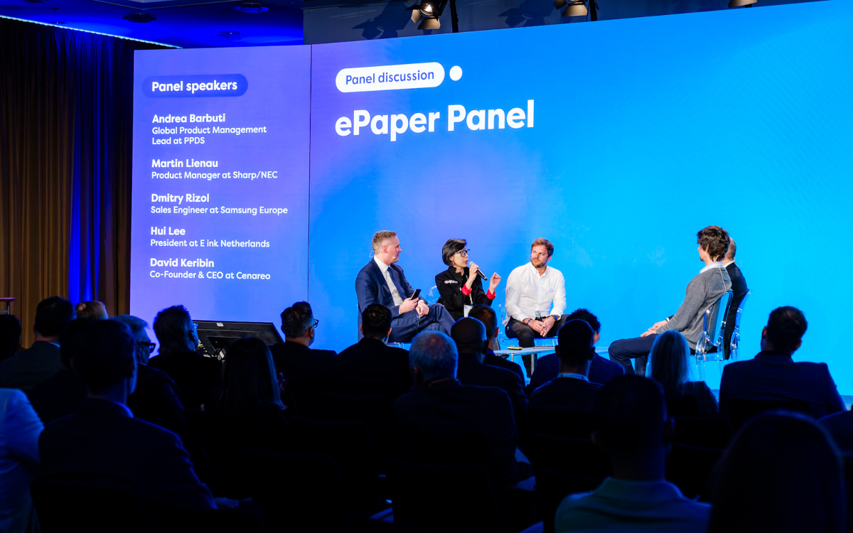 Panel zu E-Paper-Displays (Foto: invidis)