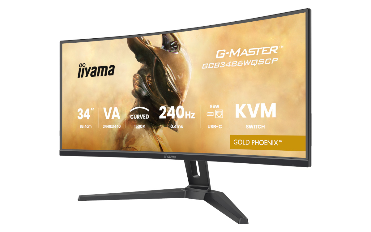 Der neue Gaming-Monitor GCB3486WQSCP-B1 (Foto: iiyama)