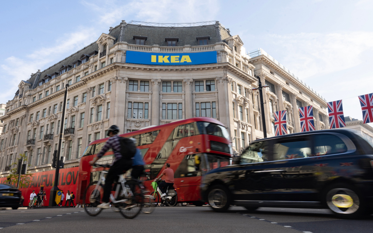 Der Ikea-Store in der Oxford Street (Foto: Matt Alexander PA Media)