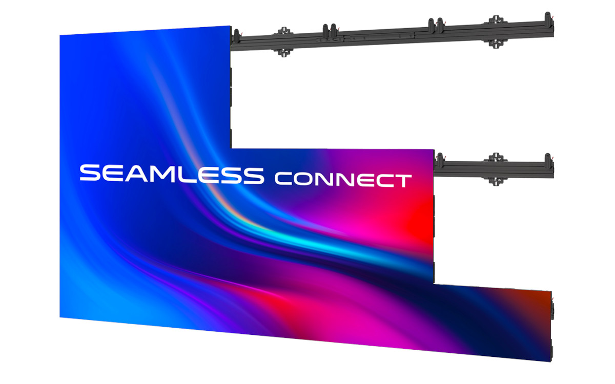 Das neue Seamless Connect Universal-Montagesystem (Foto: Peerless-AV)