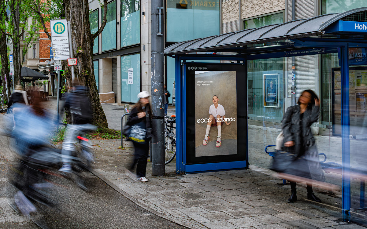 Ecco-Kampagne in München (Foto: planus media)