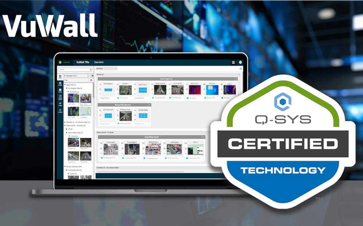 Vuwall hat nun eine Q-Sys-Plugin-Integration (Foto: VuWall)