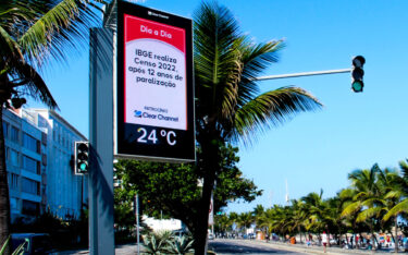 DooH von Clear Channel in Brasilien (Foto: Clear Channel)