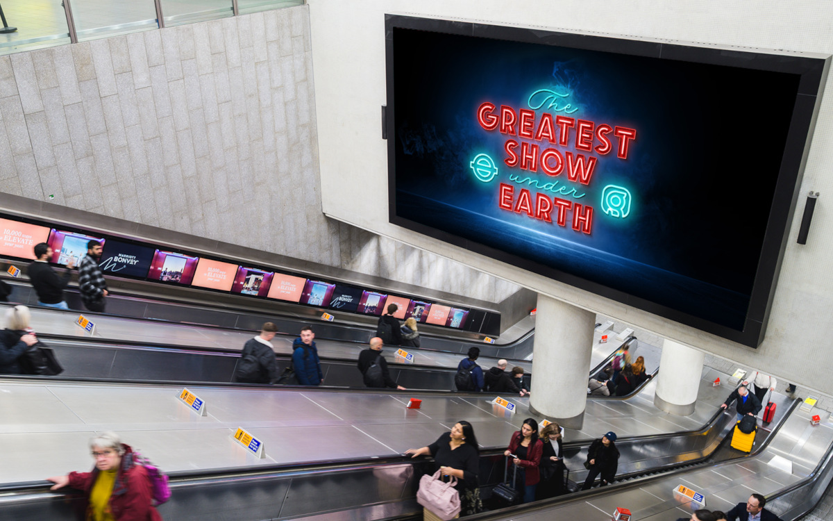 TfL will sein DooH-Netz zur Attraktion ausbauen. (Foto: Global)