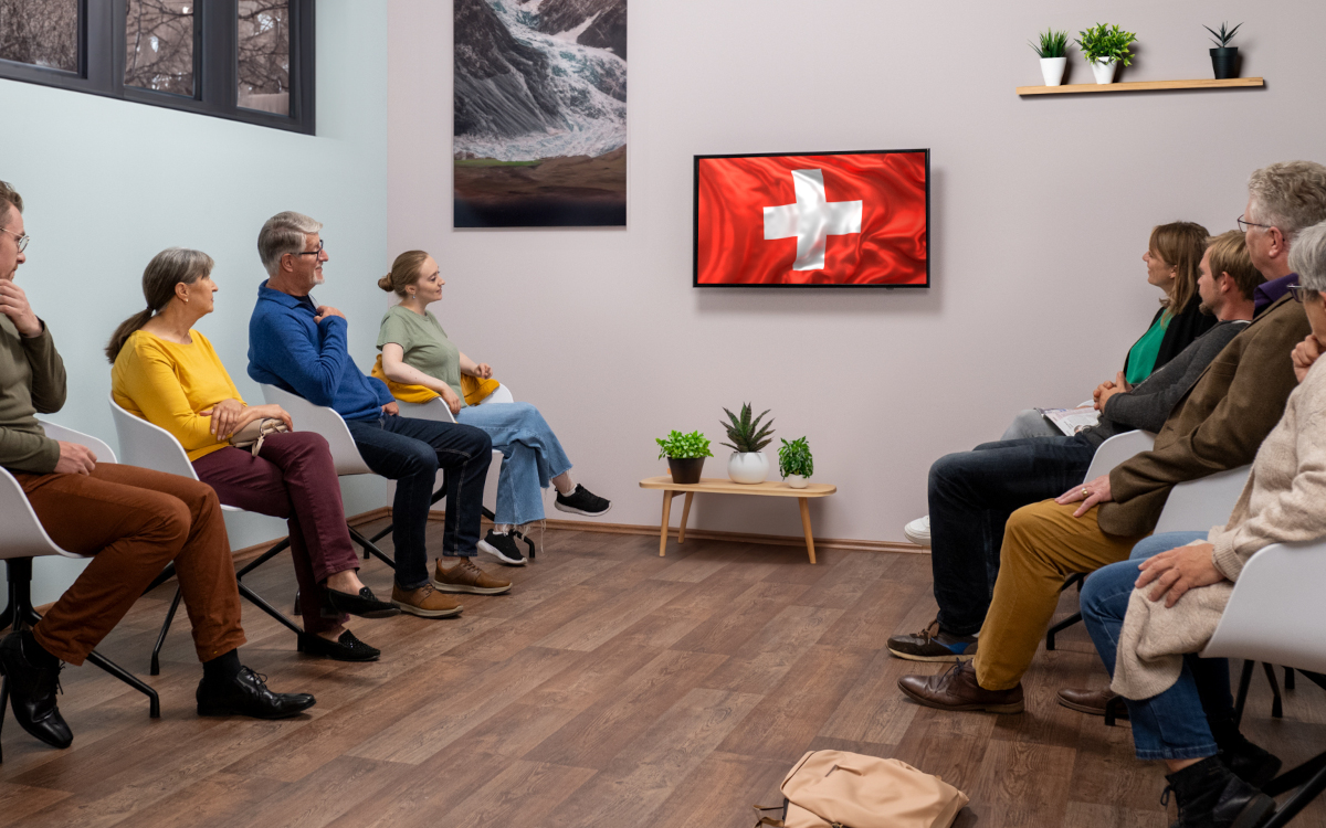 Unter Praxis TV lassen sich jetzt die TV-Wartezimmer-Screens in der Schweiz buchen. (Foto: TV-Wartezimmer)