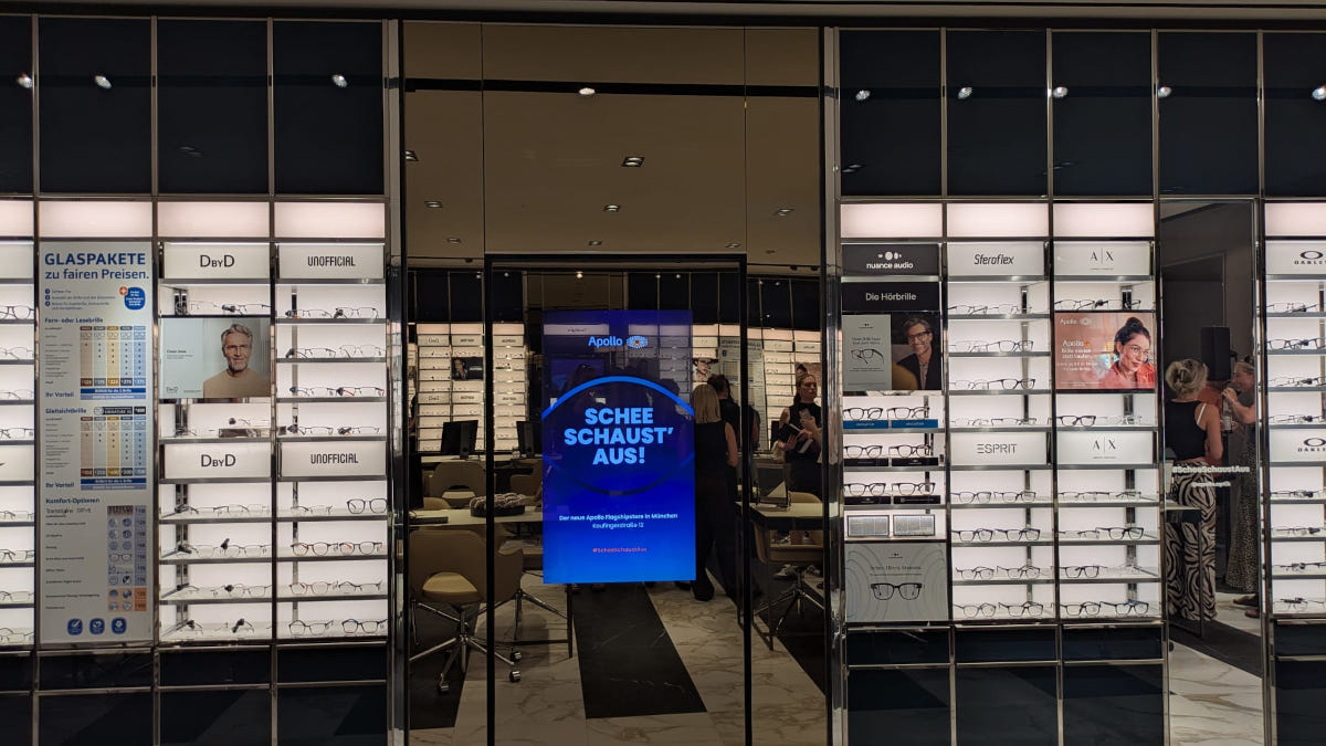 Apollo Flagship Store in München (Foto: invidis)