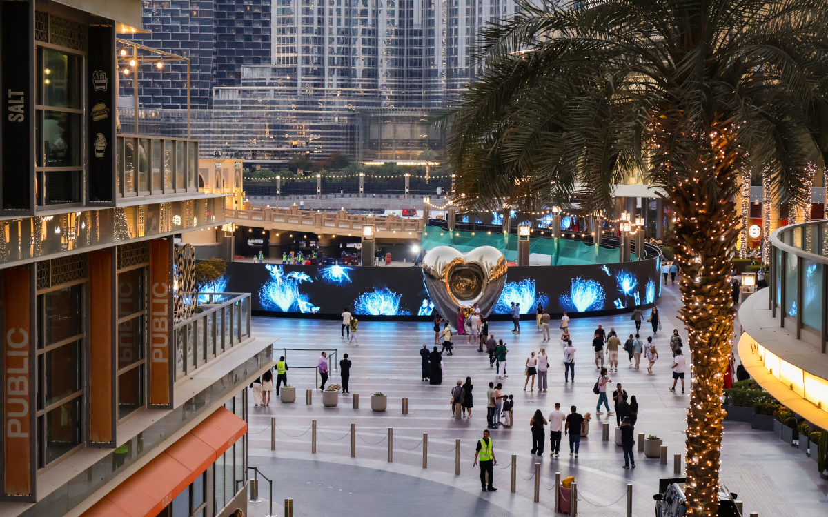 Neue Rekord-LED in Dubai (Foto: Blue Rhine Industries)
