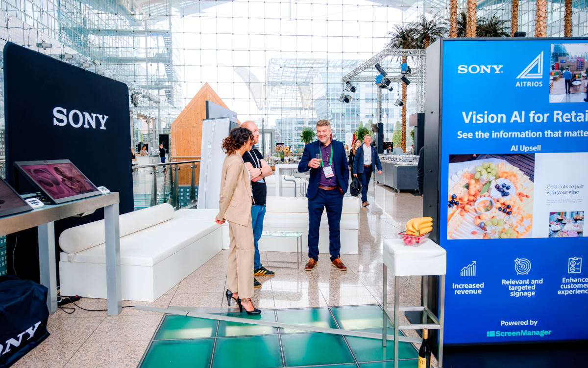 Sony auf dem DSS Europe 2025 in München (Foto: invidis)