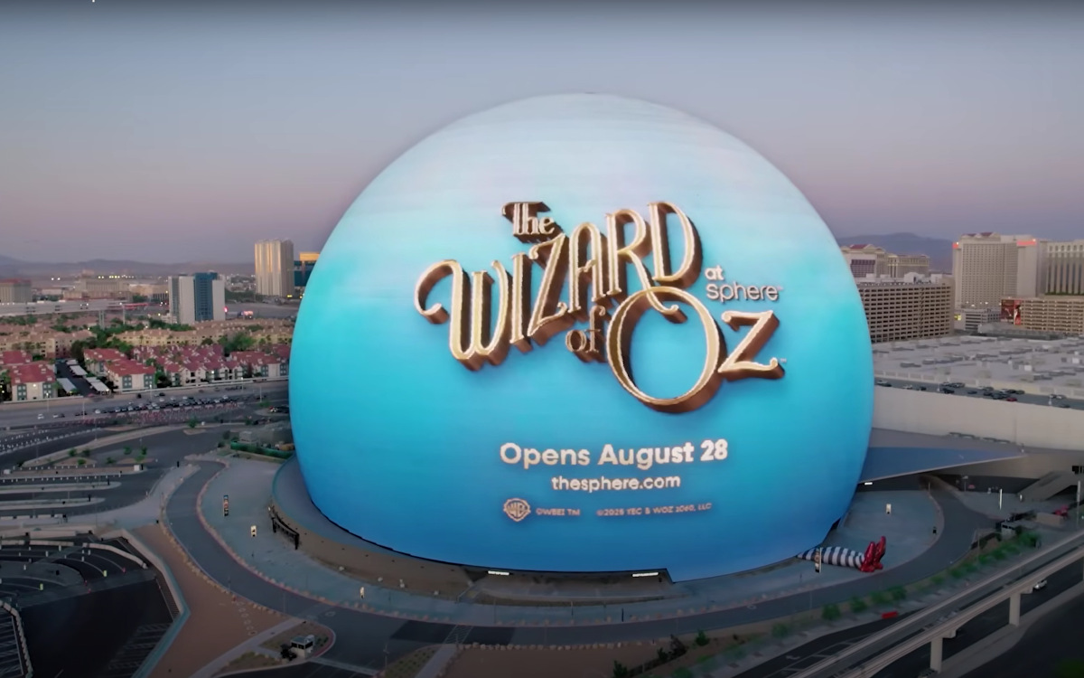 Film-Promo für "The Wizard of Oz at Sphere" (Foto: The Sphere/Screenshot)