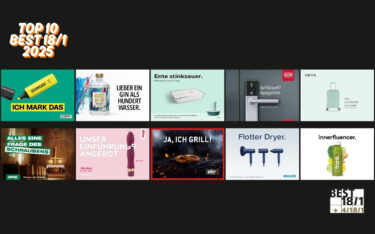 Die Shortlist für den Best 18/1 Award 2025 (Bild: Best 18/1)