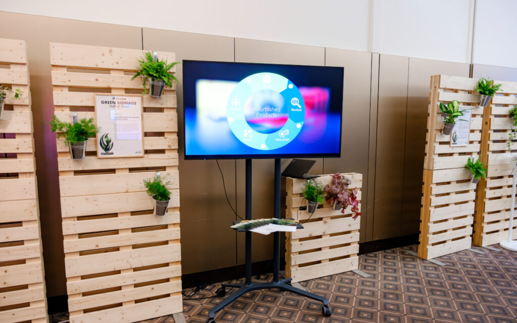 Die Green Signage Hall of Fame beim DSS Europe 2025 (Foto: invidis)