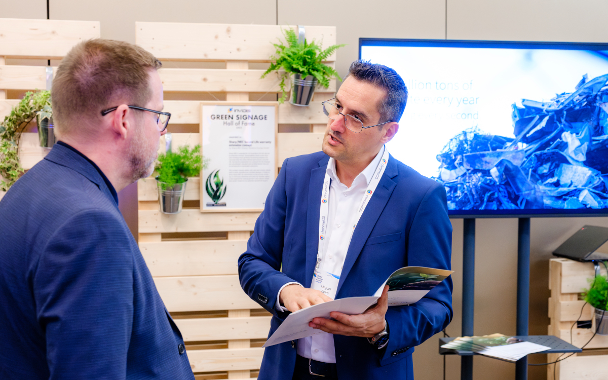 Die Green Signage Hall of Fame beim DSS Europe 2025 (Foto: invidis)