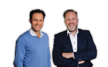 Von links: Thomas Masek, Co-CEO von Crossvertise, und Ingo Mahl, CEO der Schlüterschen Mediengruppe (Fotomontage: Schlütersche Mediengruppe)
