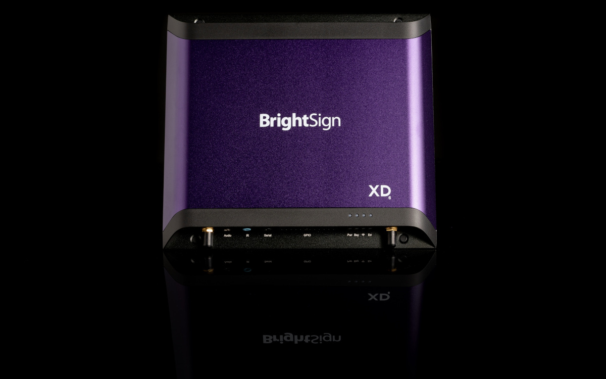 Der Brightsign XD6 Player – Teil der neuen Serie 6 (Foto: BrightSign)
