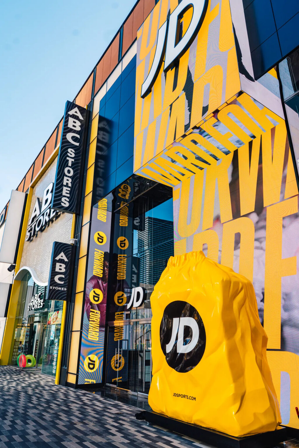 JD Sports Store auf dem Las Vegas Strip (Foto: JD Sports)