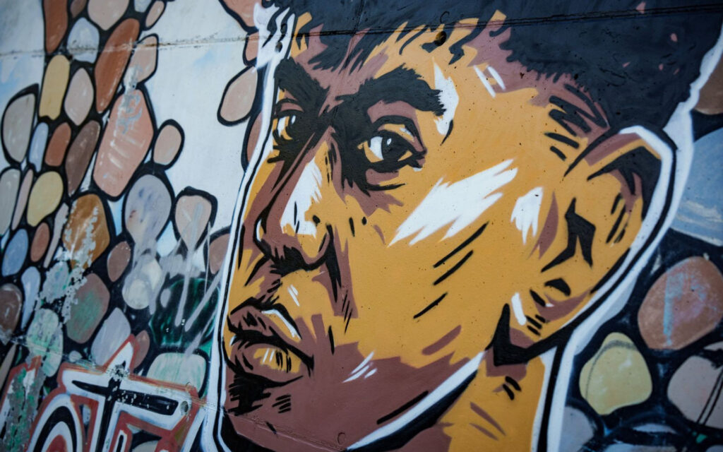 Mural mit Lamine Yamal (Foto: FC Barcelona)