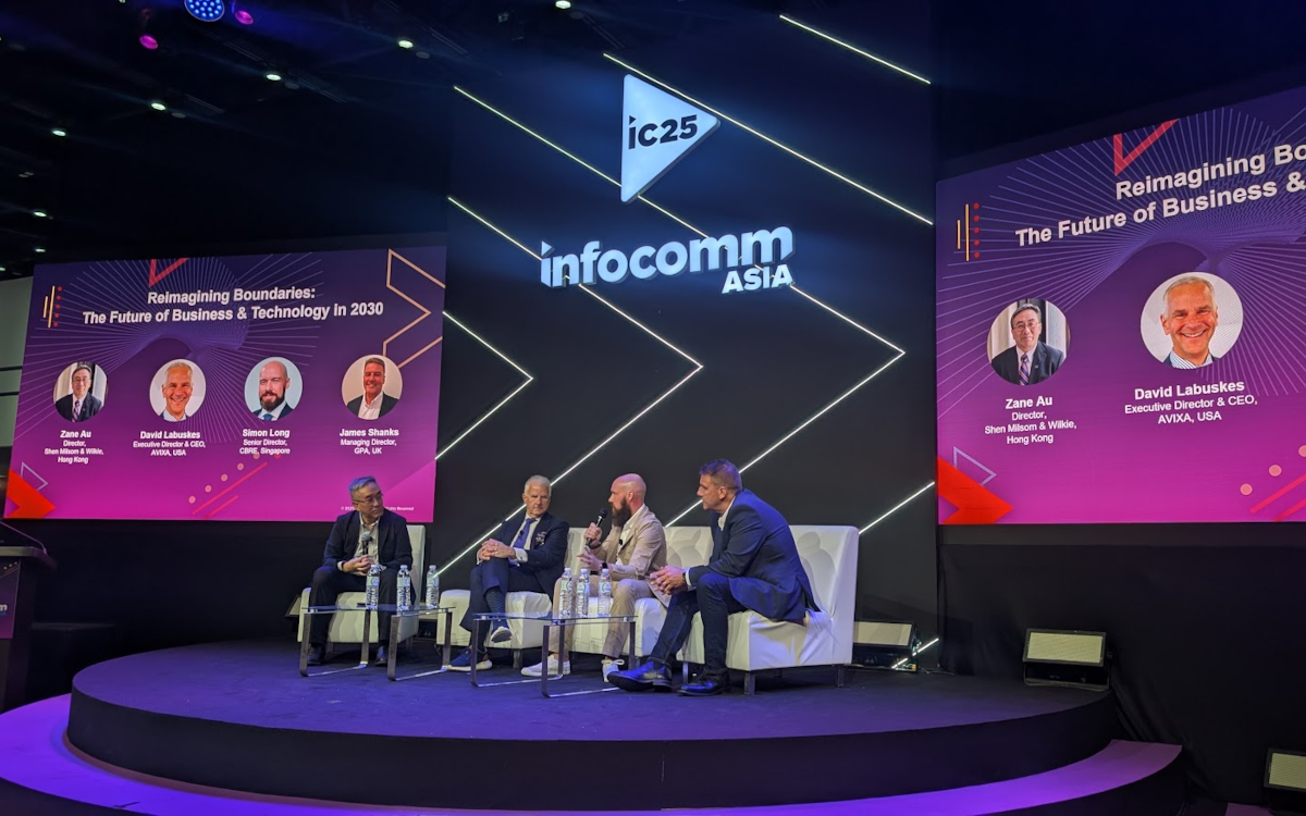 Infocomm Asia 2025 Eröffnungspanel in Bangkok (Foto: invidis)