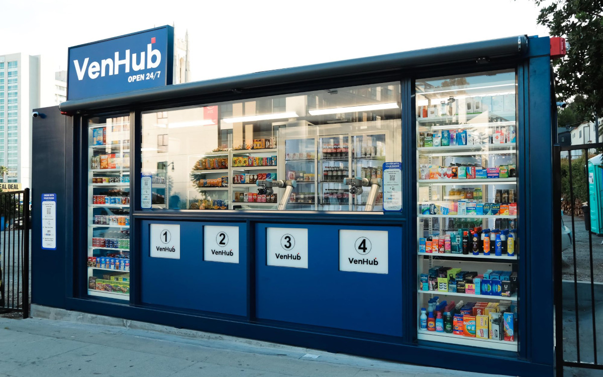 Autonomer Store von Venhub in Hollywood (Foto: VenHub Global)