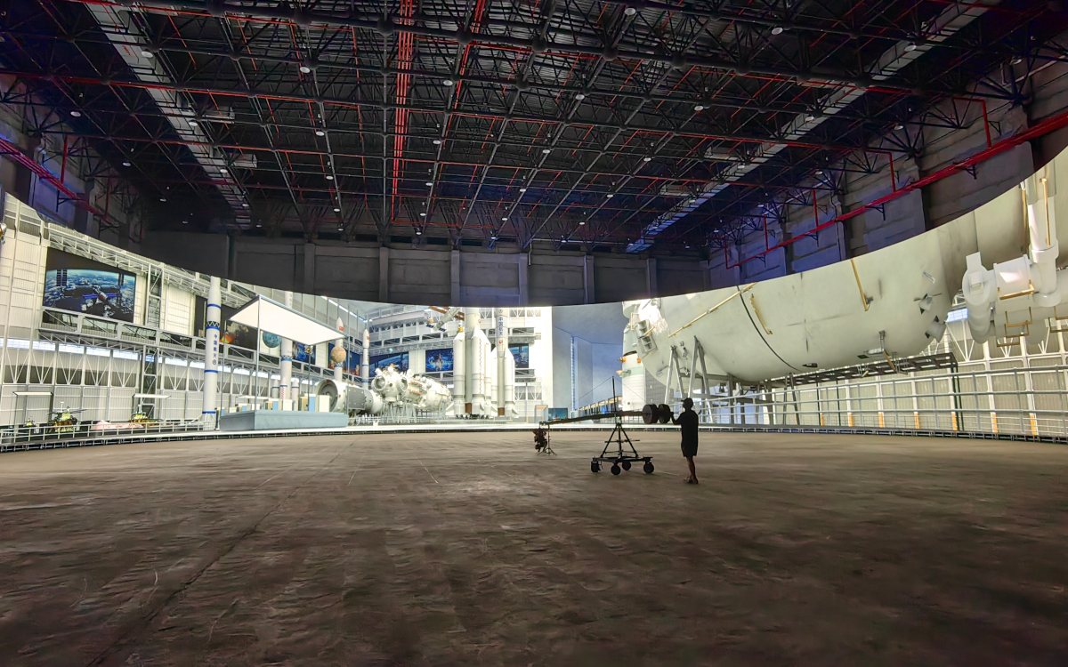 Virtual-Production-Screen von Versatile in Deqing (Foto: Absen)
