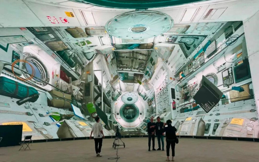 Virtual-Production-Screen von Versatile in Deqing (Foto: Absen)