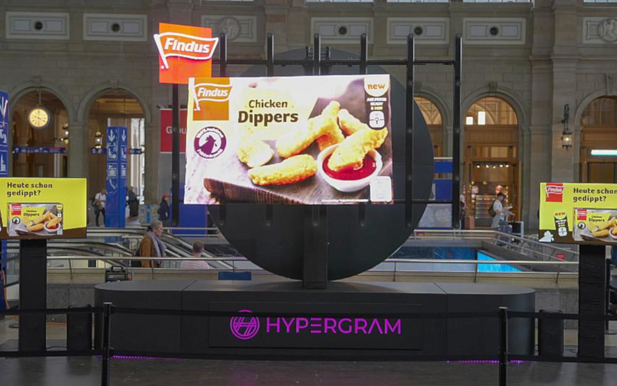 Hypgergram-Werbung in der Schweiz (Foto: Hypergram)