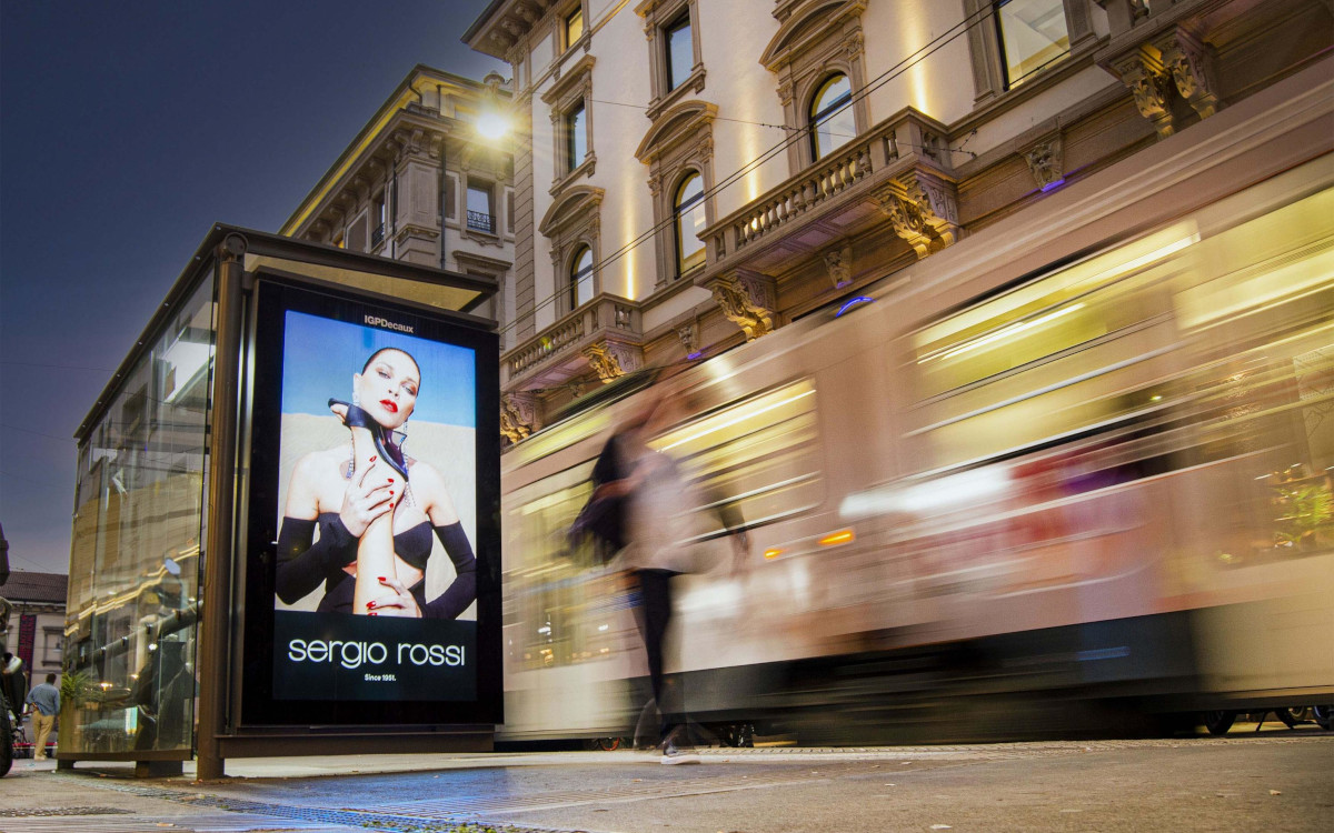 DooH-Screen von JC Decaux in Mailand (Foto: JCDecaux)