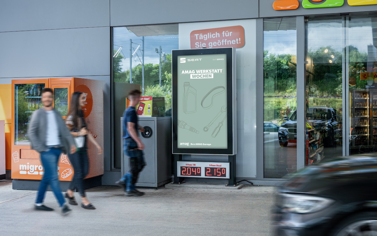 Amag-Kampagne bei Livesystems (Foto: Livesystems AG)