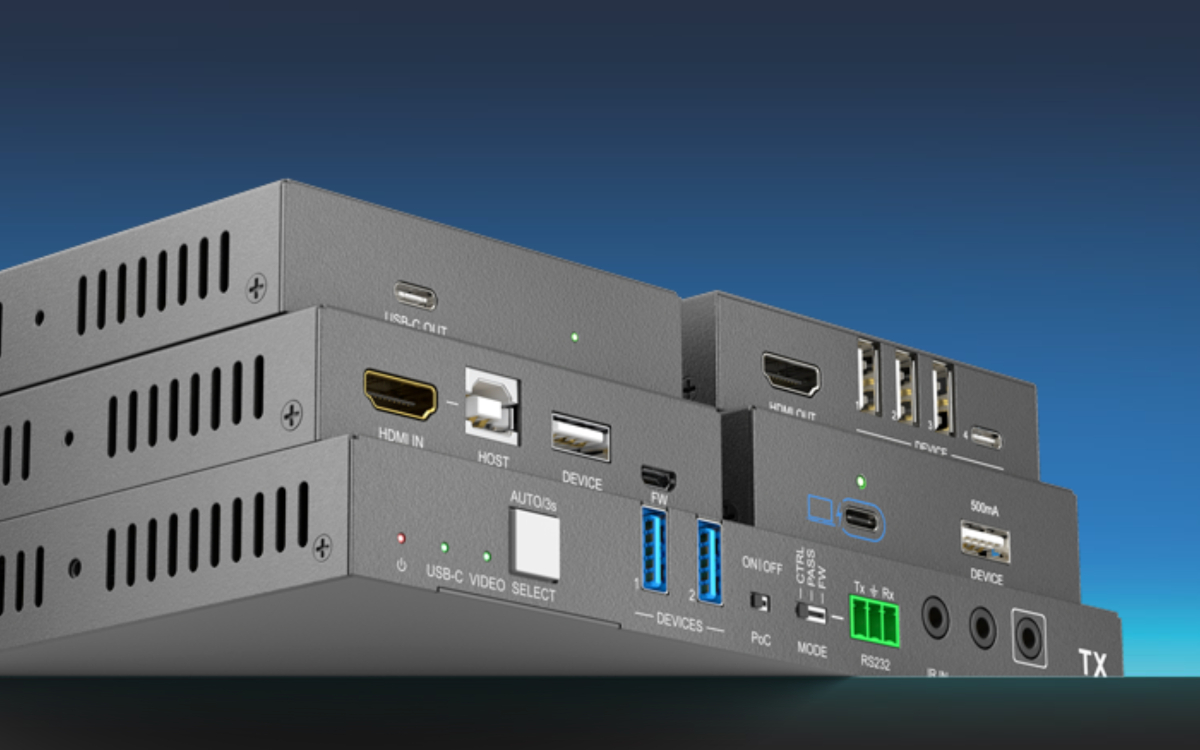 Neu bei Purelink: Die KVM-Extender-Serie 1020 (Foto: PureLink)