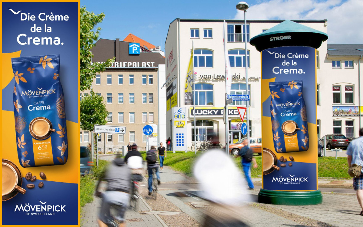Mit dem Creative Analyzer lassen sich AI-gestützt Kampagnenmotive prüfen. (Fotomontage: Ströer)