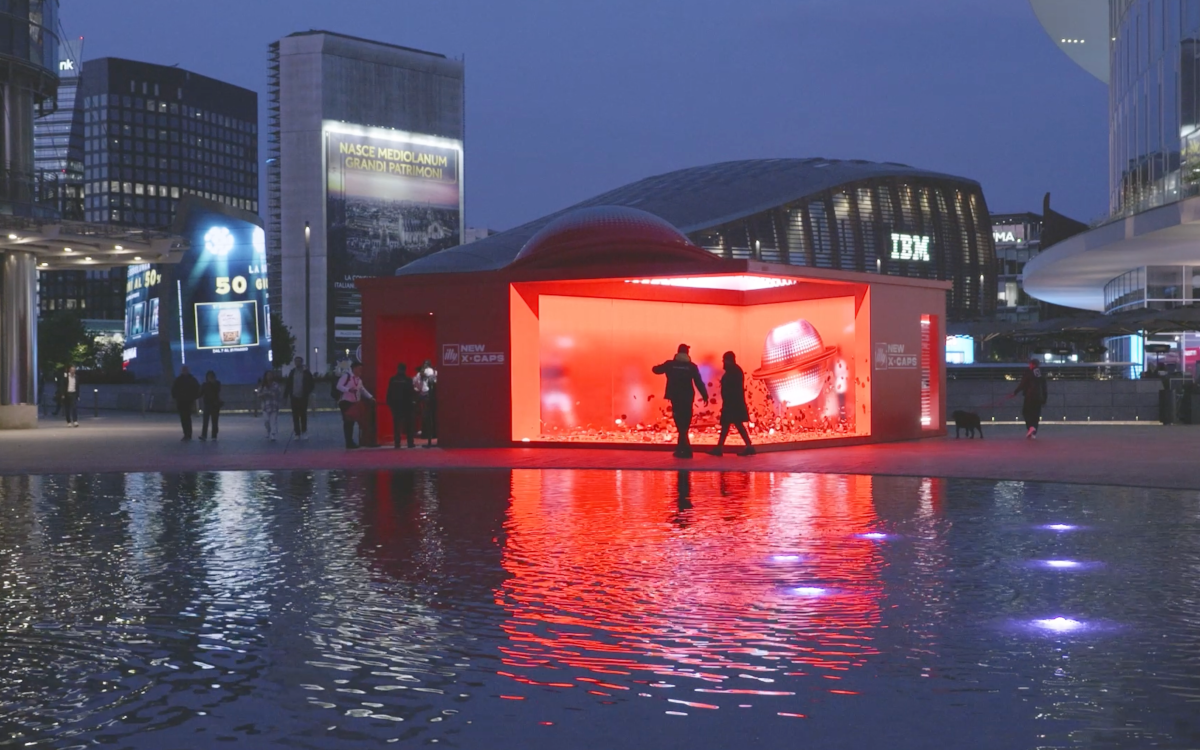 Illy Pop-up-Store in Mailand (Foto: M-Cube)