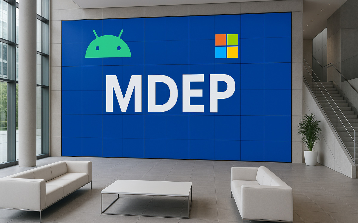 Microsoft weitet MDEP auf Digital Signage aus. (Foto: IAdea)