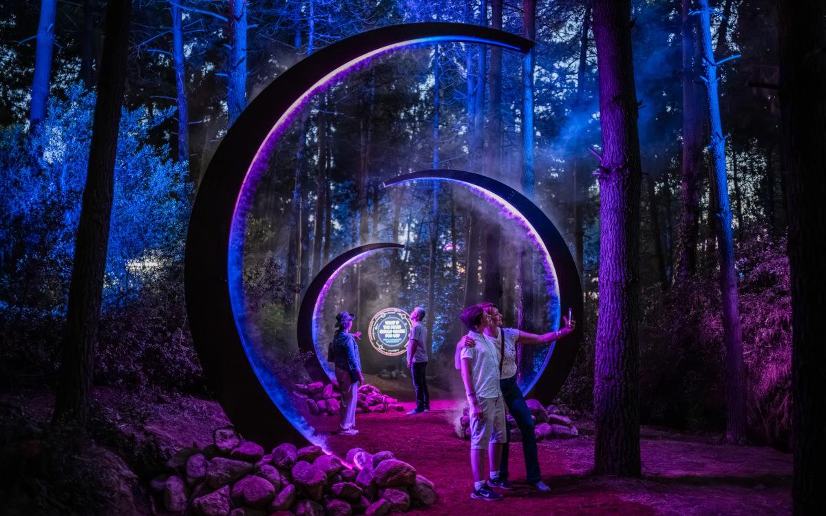 Astra Lumina in Istanbul (Foto: Moment Factory)