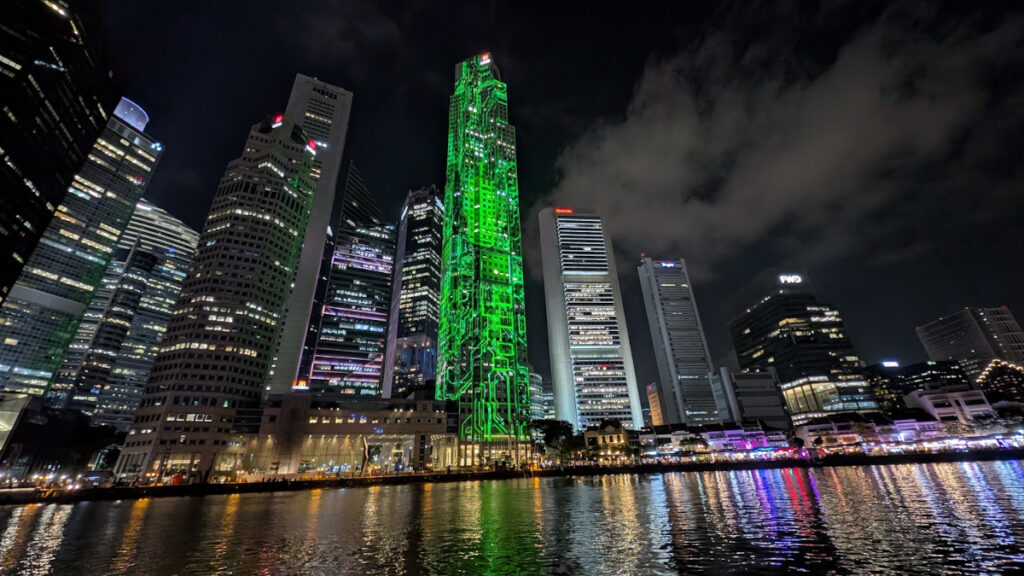UOB SG60 Projection Mapping (Foto: invidis)